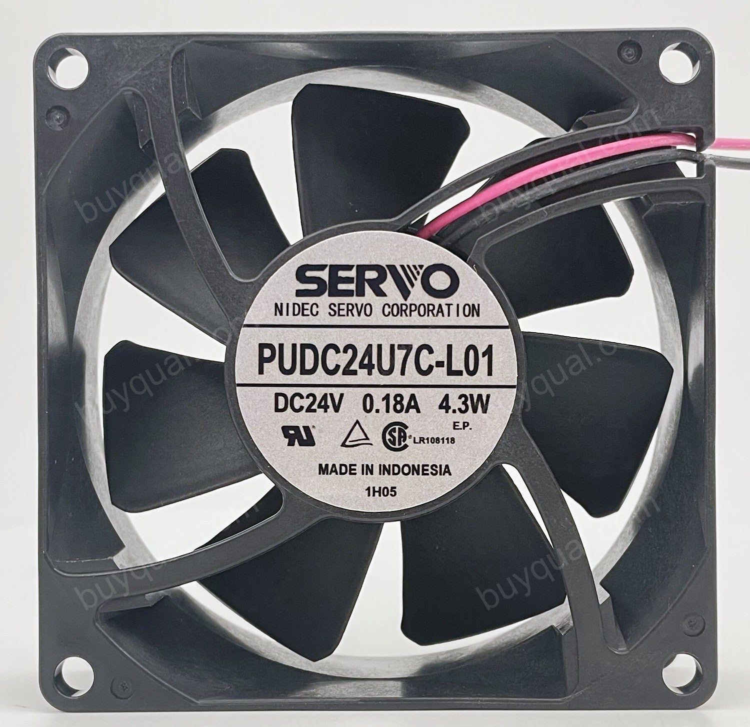 SERVO PUDC24U7C-L01 24V 0.18A 4.3W 2wires cooling fan SERVO PUDC24U7C-L01 24V 0.18A 4.3W 2wires cooling fan